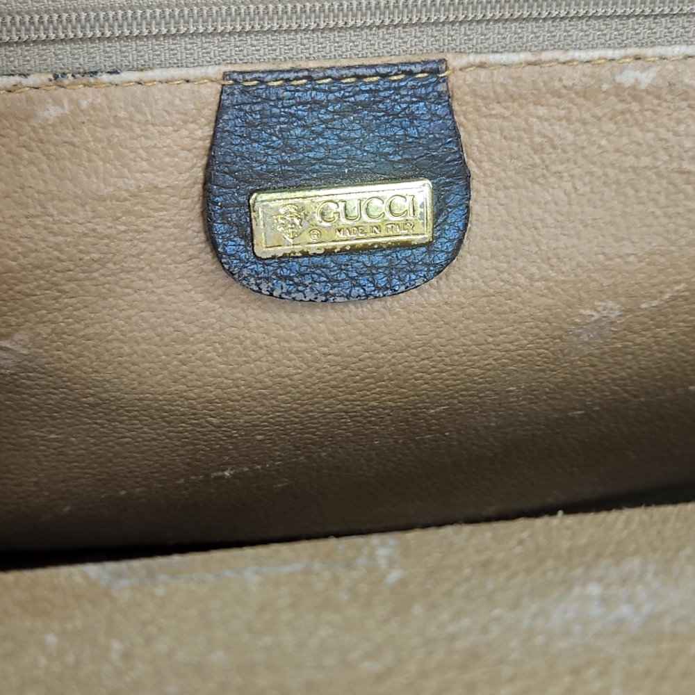 Authentic Gucci Supreme Monogram Shoulder Hand Bag Two-way Tote - Picture 11 of 16